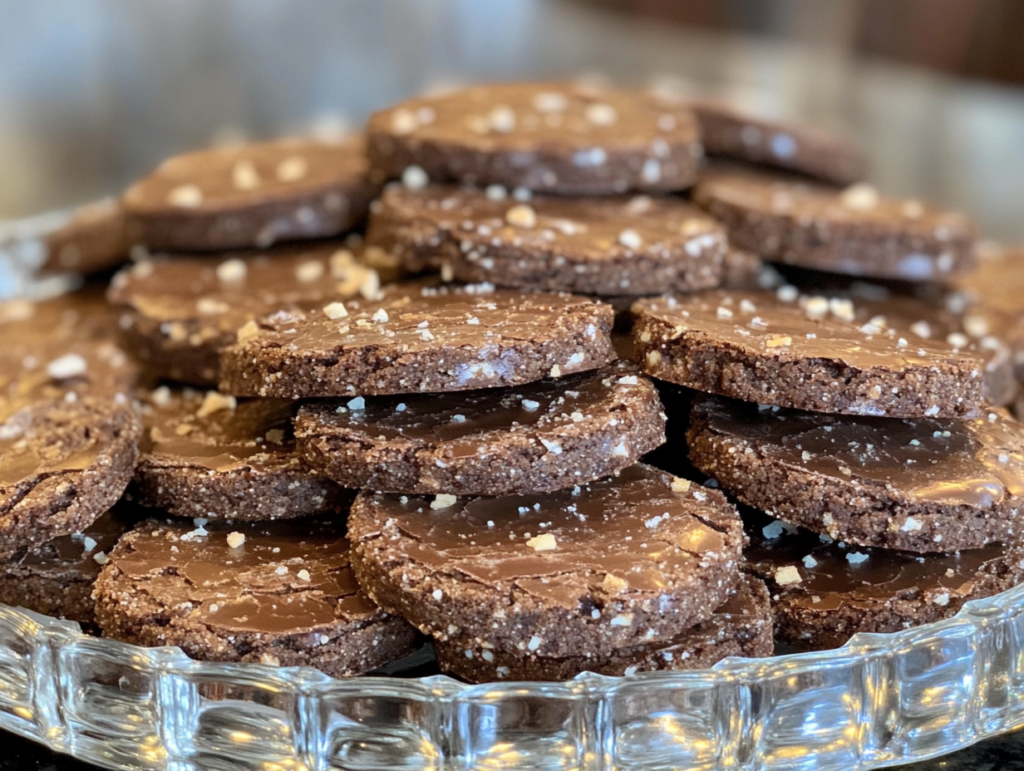 Chocolate Shortbread Cookies