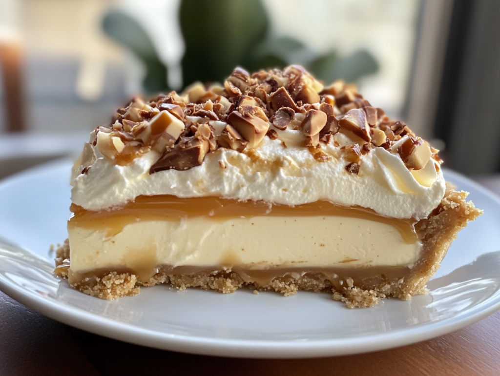 Easy Caramel Cream Pie