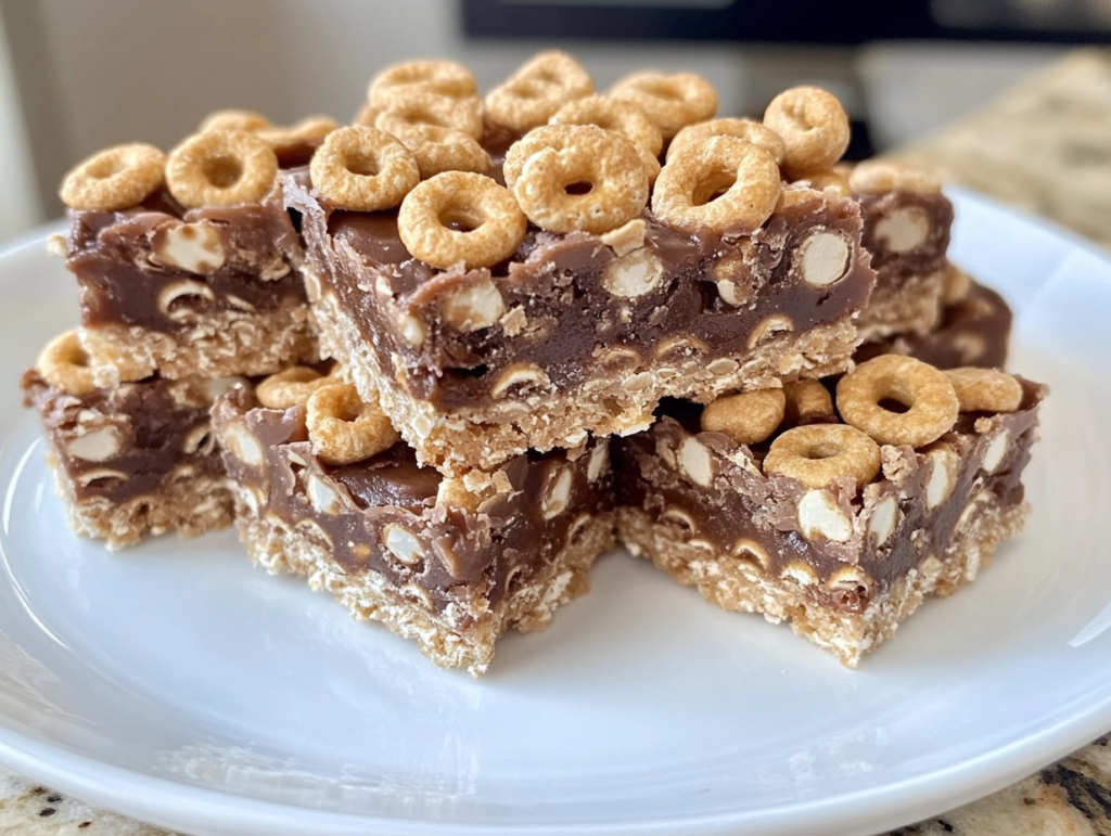 Easy Cheerio Bars