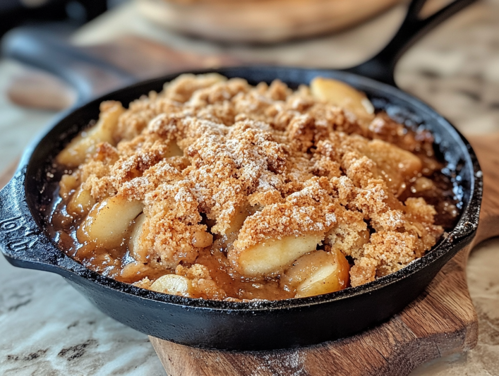 Skillet Apple Cobbler