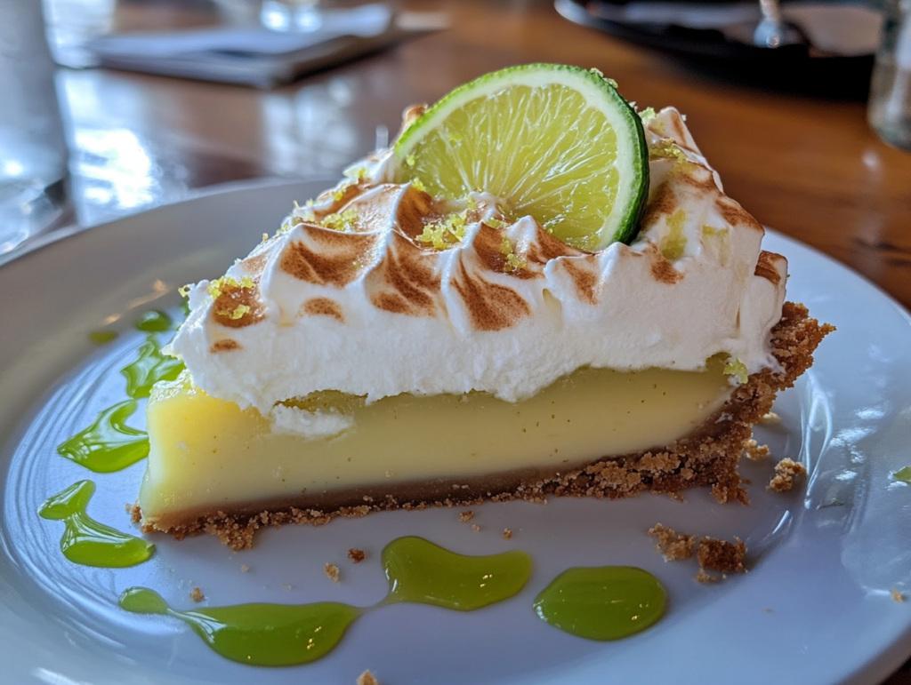 Key Lime Pie with Meringue